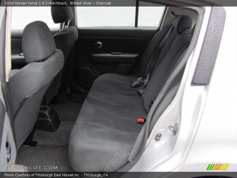 Brillant Silver / Charcoal 2009 Nissan Versa 1.8 S Hatchback