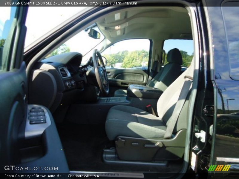 Onyx Black / Dark Titanium 2009 GMC Sierra 1500 SLE Z71 Crew Cab 4x4