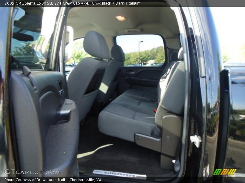 Onyx Black / Dark Titanium 2009 GMC Sierra 1500 SLE Z71 Crew Cab 4x4