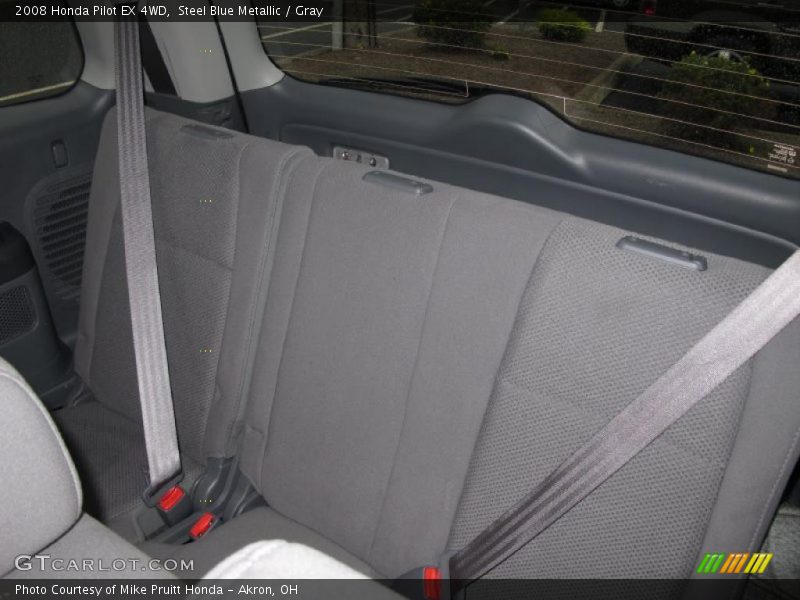 Steel Blue Metallic / Gray 2008 Honda Pilot EX 4WD
