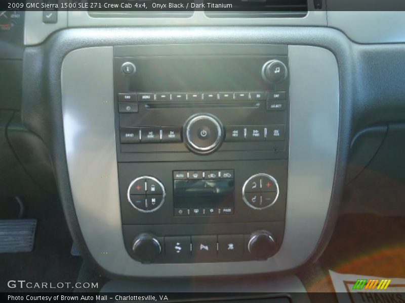 Onyx Black / Dark Titanium 2009 GMC Sierra 1500 SLE Z71 Crew Cab 4x4