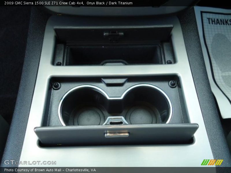 Onyx Black / Dark Titanium 2009 GMC Sierra 1500 SLE Z71 Crew Cab 4x4