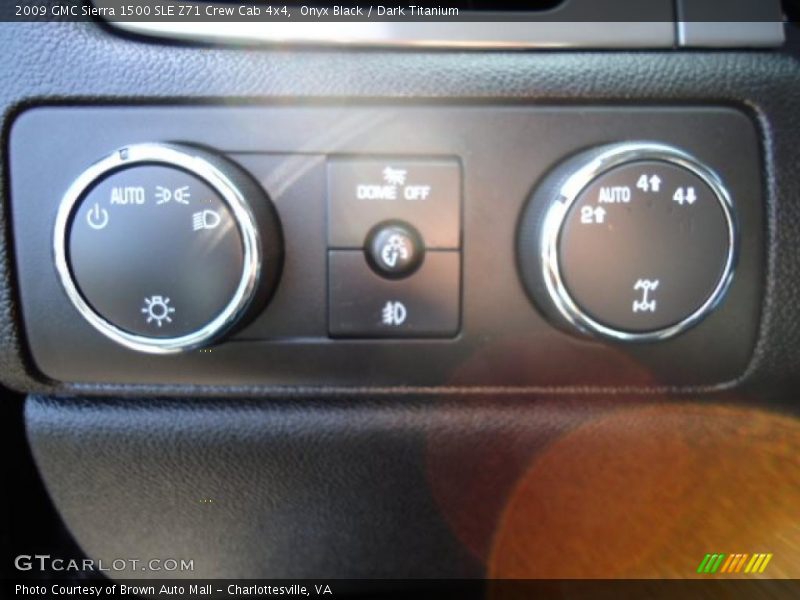 Onyx Black / Dark Titanium 2009 GMC Sierra 1500 SLE Z71 Crew Cab 4x4