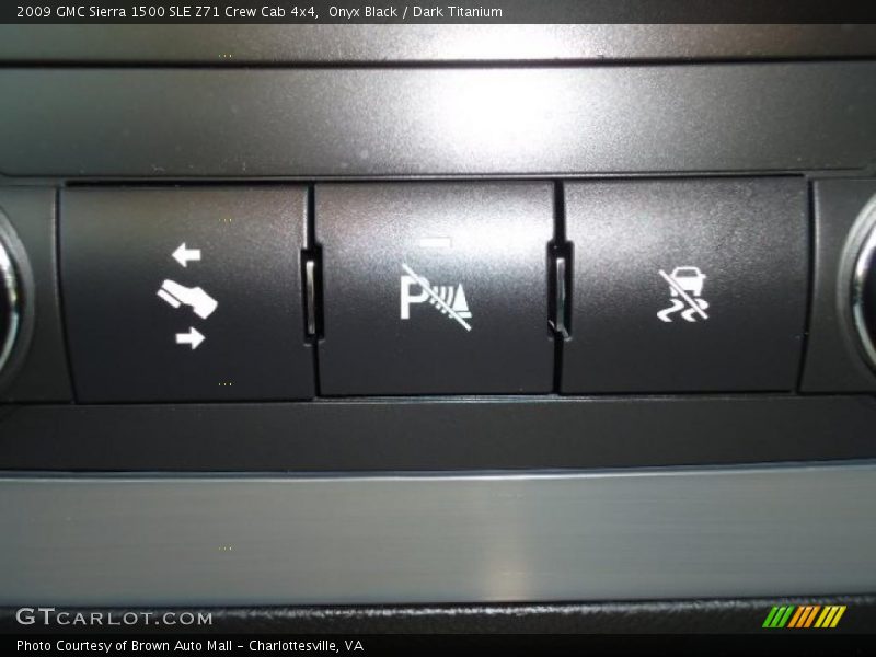Onyx Black / Dark Titanium 2009 GMC Sierra 1500 SLE Z71 Crew Cab 4x4