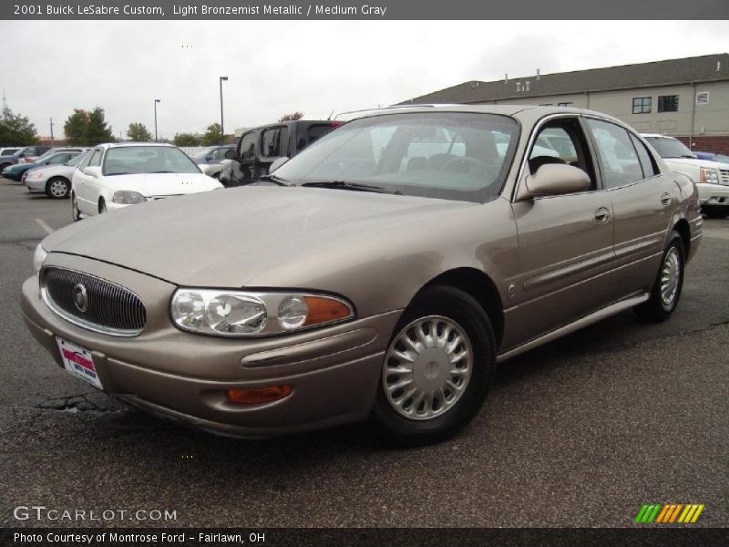Light Bronzemist Metallic / Medium Gray 2001 Buick LeSabre Custom