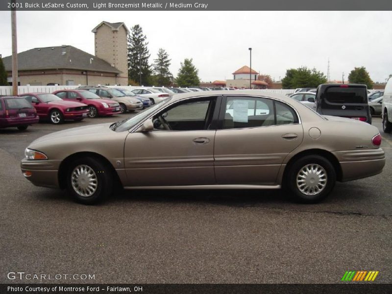 Light Bronzemist Metallic / Medium Gray 2001 Buick LeSabre Custom