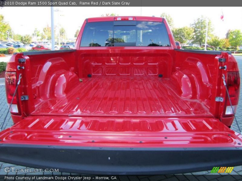 Flame Red / Dark Slate Gray 2010 Dodge Ram 1500 Sport Quad Cab