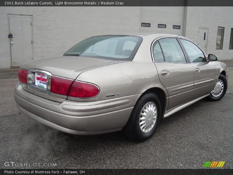Light Bronzemist Metallic / Medium Gray 2001 Buick LeSabre Custom