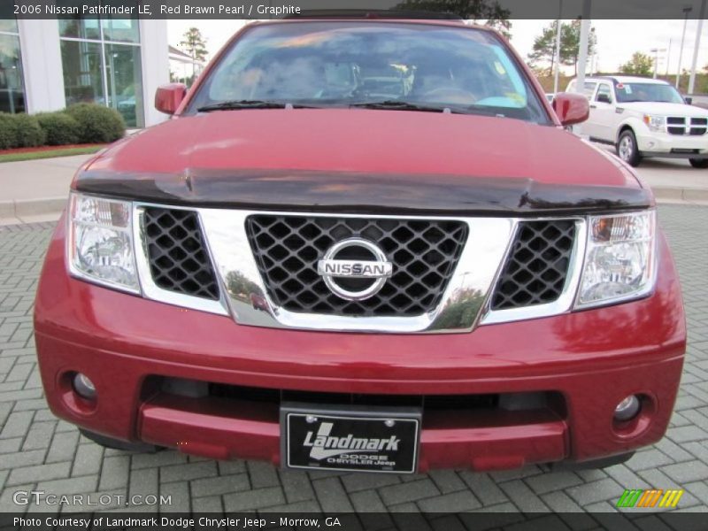 Red Brawn Pearl / Graphite 2006 Nissan Pathfinder LE