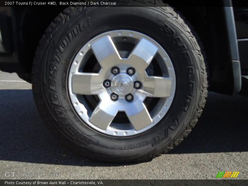 Black Diamond / Dark Charcoal 2007 Toyota FJ Cruiser 4WD
