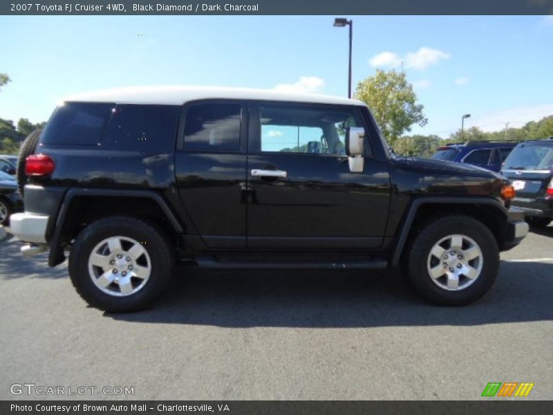 Black Diamond / Dark Charcoal 2007 Toyota FJ Cruiser 4WD