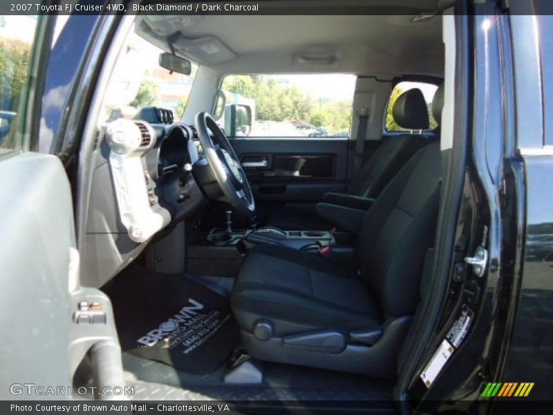 Black Diamond / Dark Charcoal 2007 Toyota FJ Cruiser 4WD