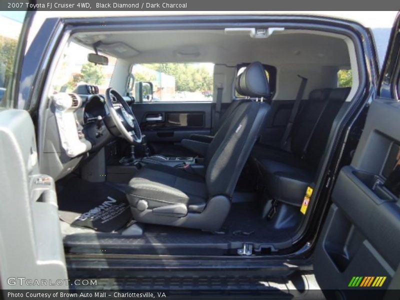 Black Diamond / Dark Charcoal 2007 Toyota FJ Cruiser 4WD