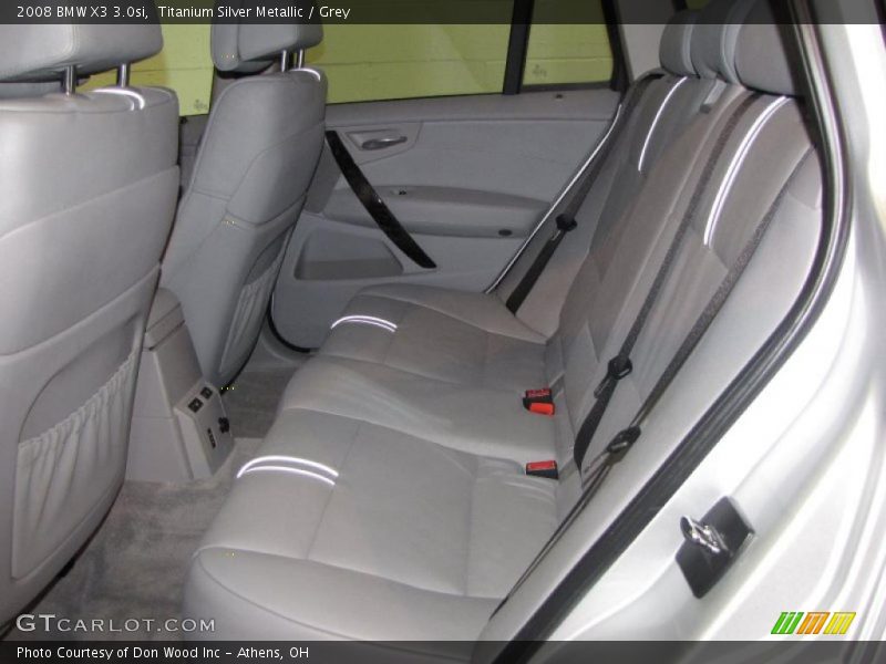Titanium Silver Metallic / Grey 2008 BMW X3 3.0si