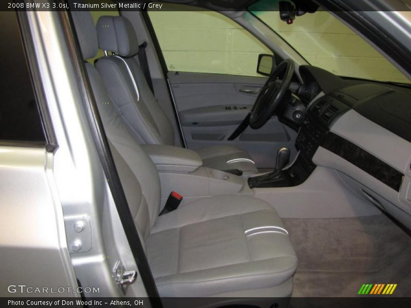 Titanium Silver Metallic / Grey 2008 BMW X3 3.0si