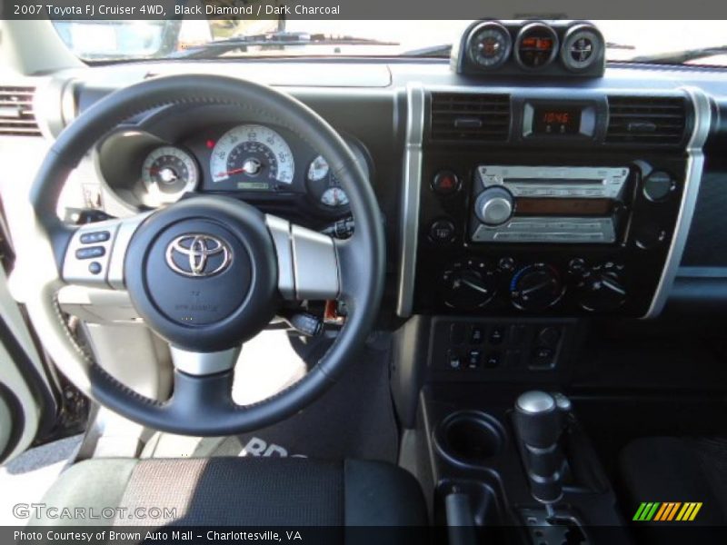 Black Diamond / Dark Charcoal 2007 Toyota FJ Cruiser 4WD