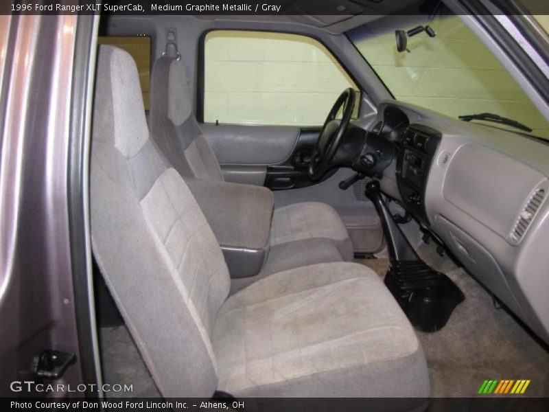 Medium Graphite Metallic / Gray 1996 Ford Ranger XLT SuperCab