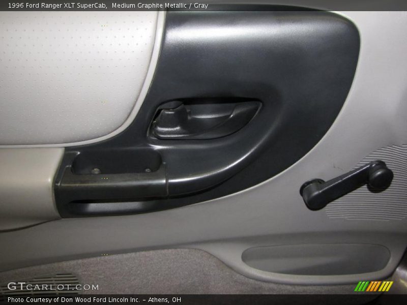 Medium Graphite Metallic / Gray 1996 Ford Ranger XLT SuperCab