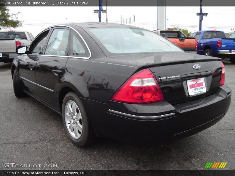 Black / Shale Grey 2006 Ford Five Hundred SEL
