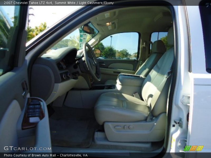 Summit White / Light Cashmere/Ebony 2007 Chevrolet Tahoe LTZ 4x4