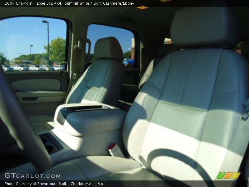 Summit White / Light Cashmere/Ebony 2007 Chevrolet Tahoe LTZ 4x4