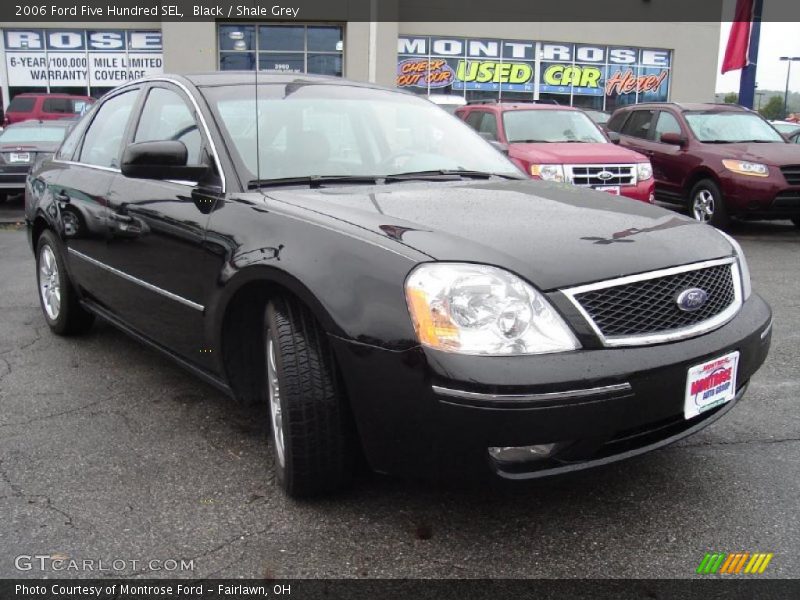 Black / Shale Grey 2006 Ford Five Hundred SEL