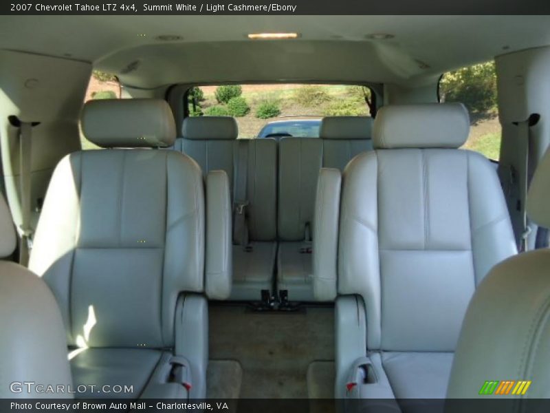 Summit White / Light Cashmere/Ebony 2007 Chevrolet Tahoe LTZ 4x4