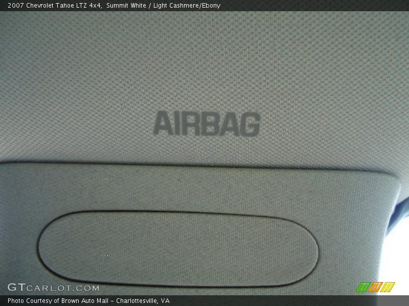 Summit White / Light Cashmere/Ebony 2007 Chevrolet Tahoe LTZ 4x4
