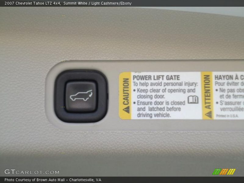 Summit White / Light Cashmere/Ebony 2007 Chevrolet Tahoe LTZ 4x4