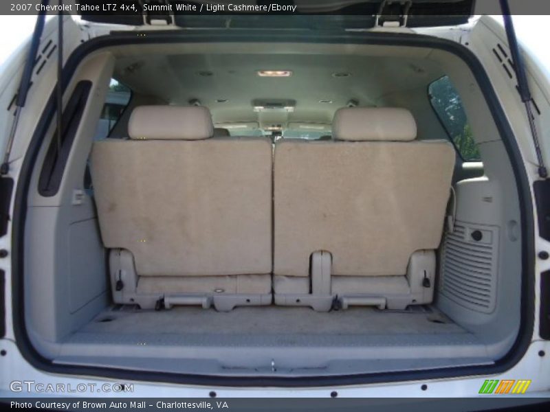 Summit White / Light Cashmere/Ebony 2007 Chevrolet Tahoe LTZ 4x4
