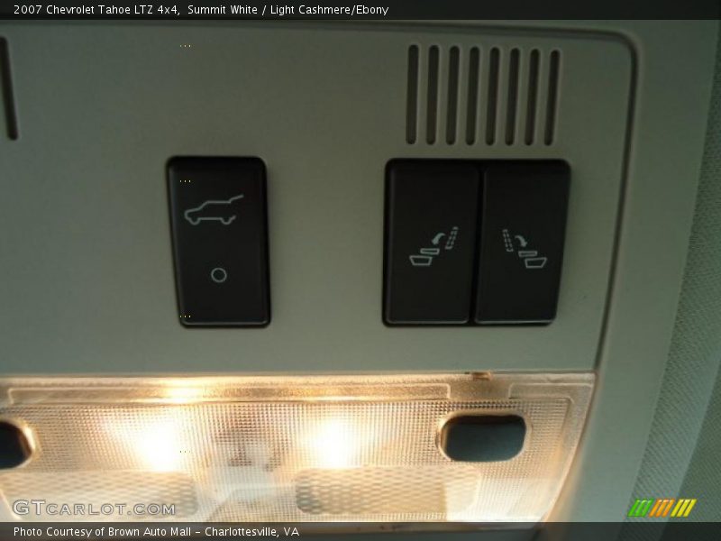Summit White / Light Cashmere/Ebony 2007 Chevrolet Tahoe LTZ 4x4