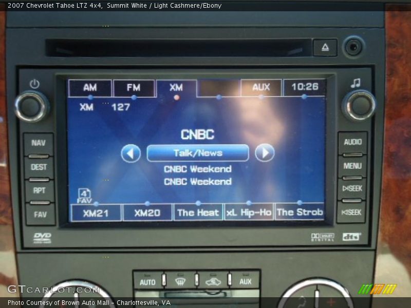 Summit White / Light Cashmere/Ebony 2007 Chevrolet Tahoe LTZ 4x4