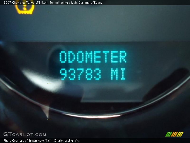 Summit White / Light Cashmere/Ebony 2007 Chevrolet Tahoe LTZ 4x4