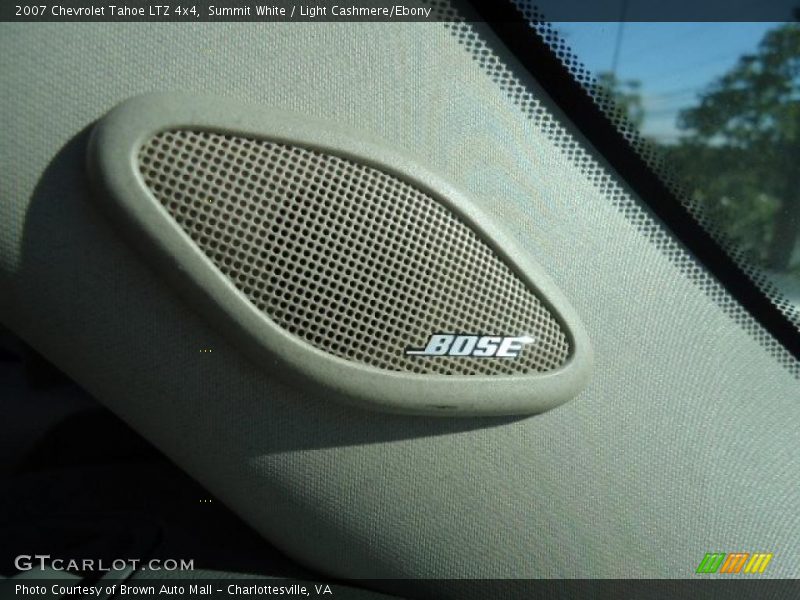 Summit White / Light Cashmere/Ebony 2007 Chevrolet Tahoe LTZ 4x4