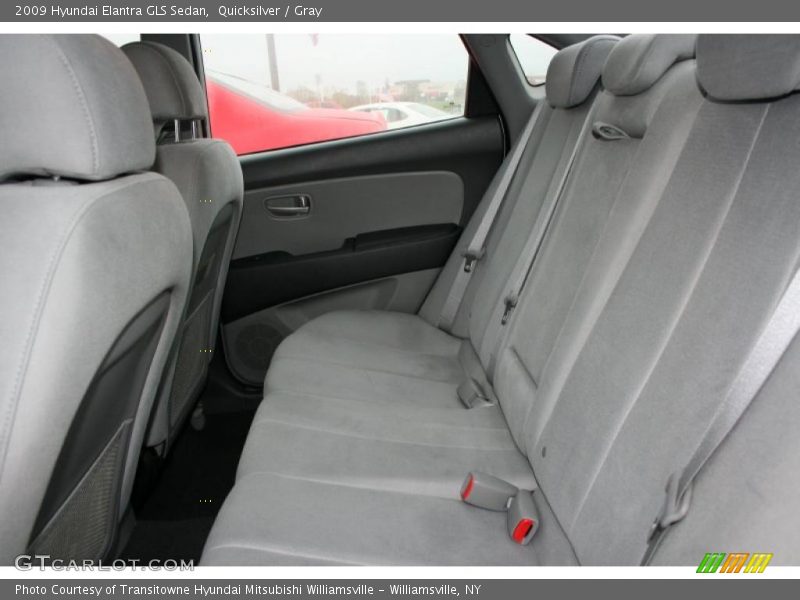 Quicksilver / Gray 2009 Hyundai Elantra GLS Sedan