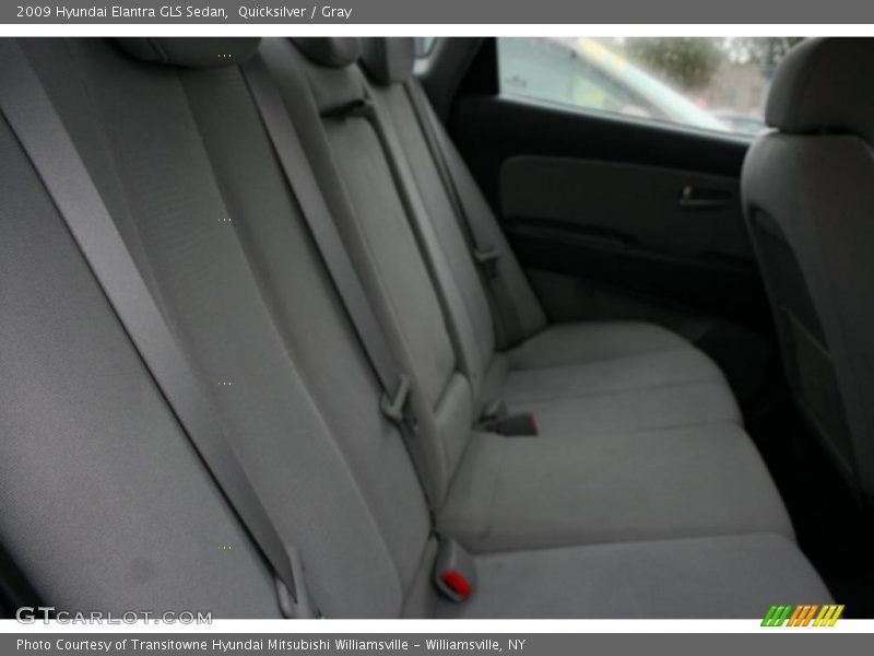 Quicksilver / Gray 2009 Hyundai Elantra GLS Sedan