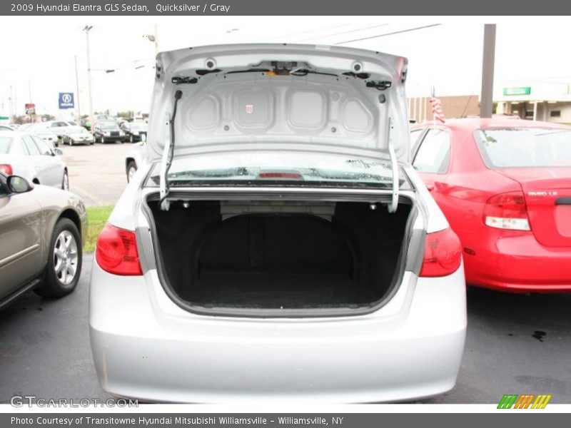 Quicksilver / Gray 2009 Hyundai Elantra GLS Sedan