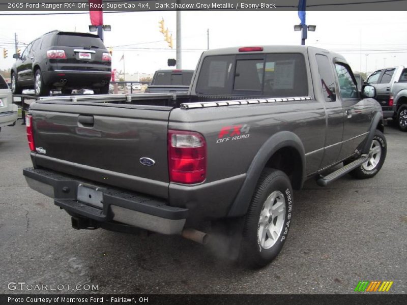 Dark Shadow Grey Metallic / Ebony Black 2005 Ford Ranger FX4 Off-Road SuperCab 4x4