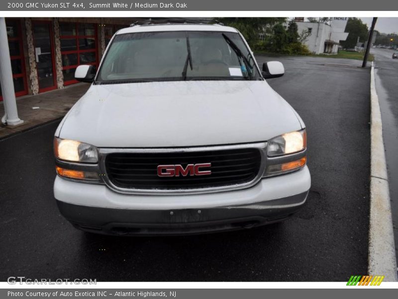 Summit White / Medium Dark Oak 2000 GMC Yukon SLT 4x4