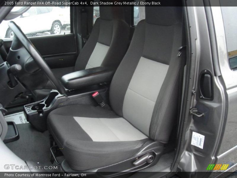 Dark Shadow Grey Metallic / Ebony Black 2005 Ford Ranger FX4 Off-Road SuperCab 4x4