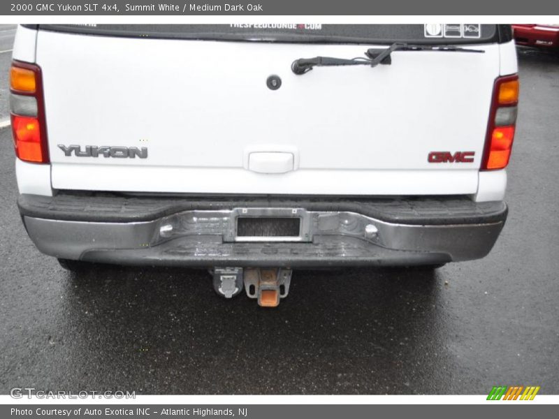 Summit White / Medium Dark Oak 2000 GMC Yukon SLT 4x4