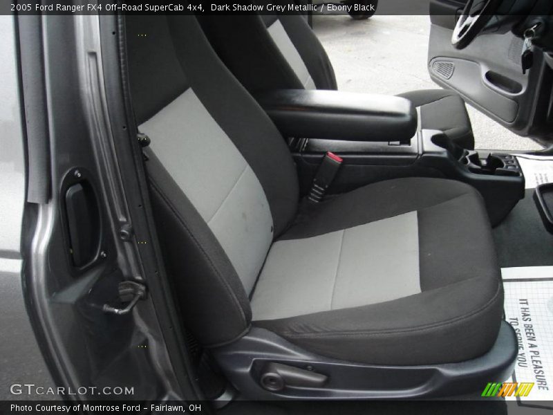 Dark Shadow Grey Metallic / Ebony Black 2005 Ford Ranger FX4 Off-Road SuperCab 4x4