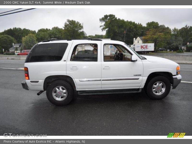 Summit White / Medium Dark Oak 2000 GMC Yukon SLT 4x4