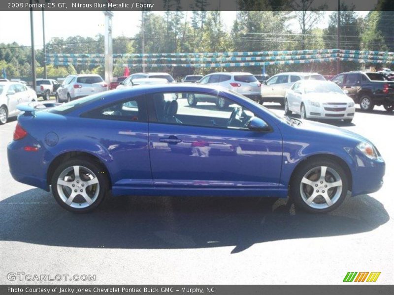 Nitrous Blue Metallic / Ebony 2008 Pontiac G5 GT