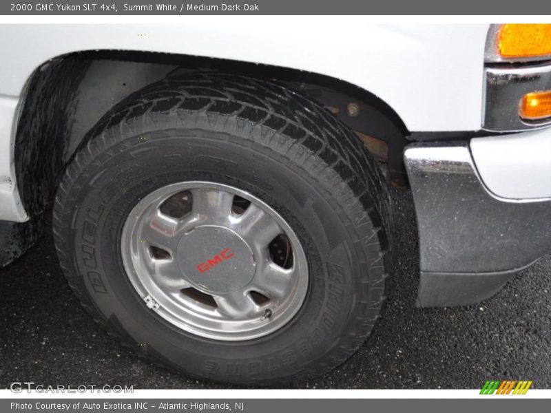 Summit White / Medium Dark Oak 2000 GMC Yukon SLT 4x4