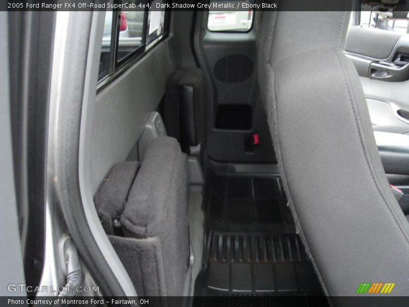 Dark Shadow Grey Metallic / Ebony Black 2005 Ford Ranger FX4 Off-Road SuperCab 4x4