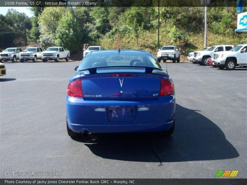 Nitrous Blue Metallic / Ebony 2008 Pontiac G5 GT