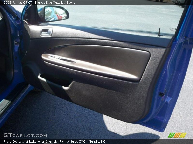 Nitrous Blue Metallic / Ebony 2008 Pontiac G5 GT