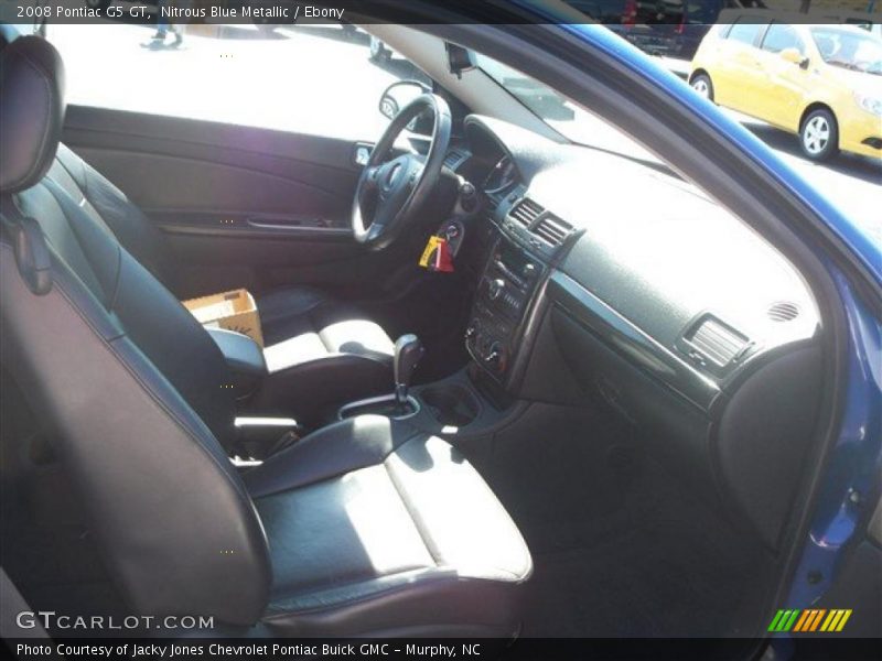 Nitrous Blue Metallic / Ebony 2008 Pontiac G5 GT