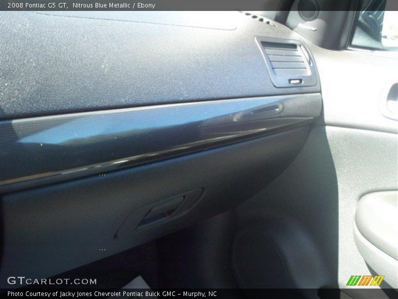 Nitrous Blue Metallic / Ebony 2008 Pontiac G5 GT